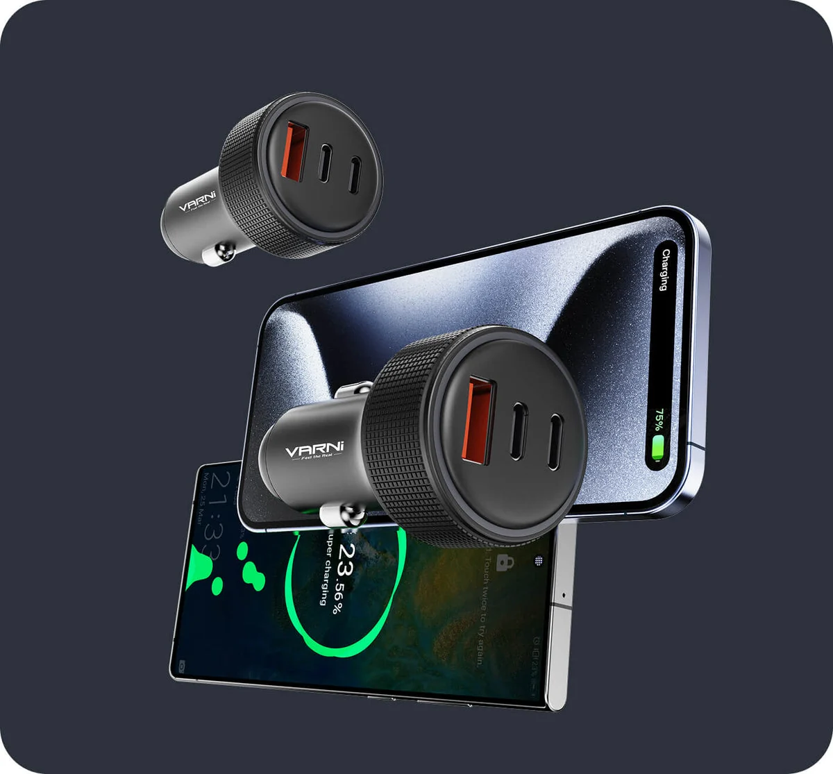 120W Multi-Flash Car Charger — image 2